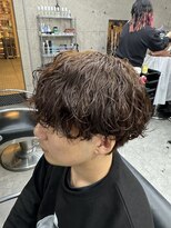 ルートバイドット 町田店(root by dot.) メンズマッシュ×波巻きパーマ