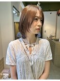 ワンカラーで透明感ベージュ＊