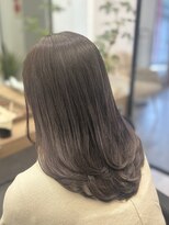 ウノ 伊勢原(UNO)&nbsp;ラベンダーベージュグラデーション&レイヤーカット