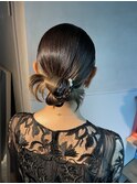 【タイトカチモリ】結婚式/銀座/ヘアセット/アレンジ/有楽町
