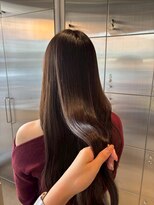 オーガニック リブ 川越(organic+live) 20代30代◎小顔レイヤー艶ブラウン×美髪