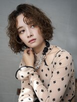 アイティーバイアルバム 八王子店(IT by ALBUM)&nbsp;ココアベージュミディアムおくれ毛顔周りレイヤー_F21283