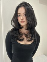 デディトゥ ルイール(dedyto luire)&nbsp;札幌大通レイヤーカットハッシュカット髪質改善韓国ボブ顔周り