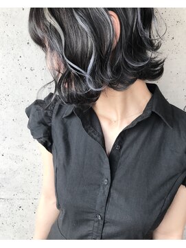 モルト 麻生(molt) コントラストハイライト ボブ