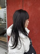 ヘアー バトン(hair vaton)&nbsp;艶カラー　レイヤーカット