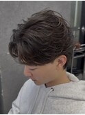 フェザーパーマ/フェザーショート/シースルーフェザー