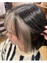 ルシードスタイル バレッタ(LUCIDO STYLE BARRETTA)&nbsp;フェイスフレーミング×シルバーホワイト