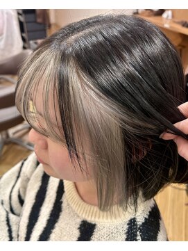 ルシードスタイル バレッタ(LUCIDO STYLE BARRETTA) フェイスフレーミング×シルバーホワイト