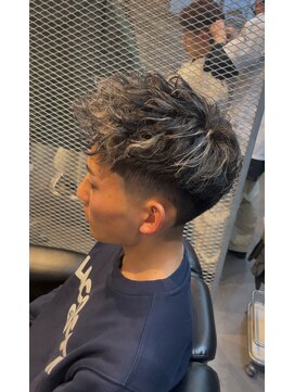 宮崎理容院 オークス店 【メンズ】フリンジパーマ・メッシュ3