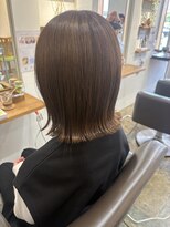 キートス ヘアーデザインプラス(kiitos hair design +)&nbsp;切りっぱなしボブ
