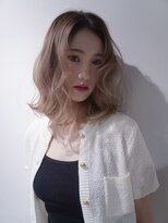 ラキング ギンザ トウキョウ(LAKING GINZA)&nbsp;ダークパープル/ナチュラルショート/夏のヘアアレンジ/銀座駅