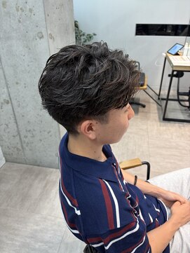 スタイルメンズ 藤沢(STYLE MEN) STYLE MENメンズカットリバースセンターパートフェザーパーマ
