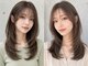セノン トウキョウ 新宿店(CENON TOKYO)の写真/ミディアムレイヤーカットで垢抜けヘアに。ワンカール内巻きレイヤーが可愛い★顔周りレイヤーも◎[韓国]