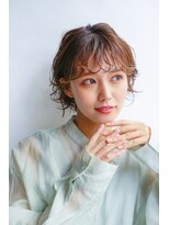 フィルムス ヨコハマ プラス(FILMS 横浜 +)&nbsp;レイヤーカット/ミディアムボブ/ハッシュカット/前髪パーマ/横浜