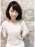 【TRACE西尾店】ラフで可愛いボブミディ♪