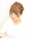 ~muse塩釜口~ 編みこみヘアアレンジｂｙ高瀬
