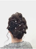 パールピンを使った☆シンプルセットアップ