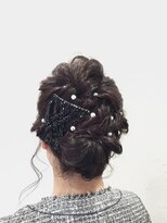 ネオリーブサイン 大森店(Neolive sign)&nbsp;パールピンを使った☆シンプルセットアップ