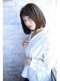 ラフカール×フェミニンボブ