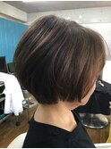 美シルエットショートボブ