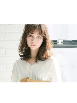 アフロート エル 錦糸町(AFLOAT L) マロンベージュ/くびれミディ/ラベンダーカラー/ゆるふわカール