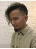 ツーブロックウェット◎7：3アップバング