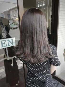 リンク ケアアンドデザイン(Link Care&Design) サロンスタイル　ラベンダーグレージュ