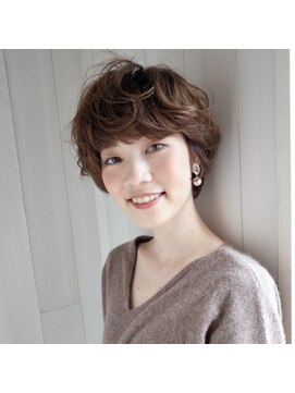 ディフィーノ 赤坂(DIFINO) ふんわり上品！ショートパーマスタイル