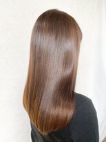 プラグ バイ ネオリーブ(plug by neolive)&nbsp;大人ガーリー/チョコレート×髪質改善 [髪質改善/縮毛矯正]