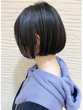 モリオ フロム ロンドン サッポロファクトリー店(morio FROM LONDON) 【morio札幌】2021年髪型大人かわいい黒髪ショートボブ