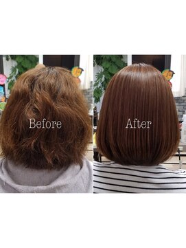 ブルーフィン シセロ(Blue Fin cicero) 宇佐美ゆうか の 髪質改善