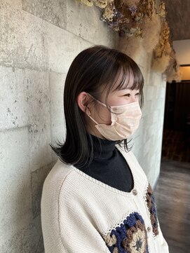ミルヘアデザイン(mil hair design) 切りっぱなしボブ