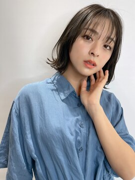 ディレクト 新宿(Direct) シースルーバング×ダークアッシュ☆