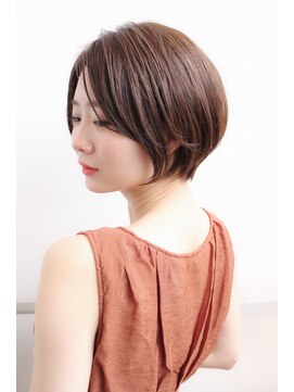 ヘアーリゾートガーデン 南柏店(Hair Resort Garden) 小顔バング前下がりショートボブ20代30代40代50代【Garden南柏】