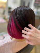 ボヌー(Bonheur) インナーカラーピンク