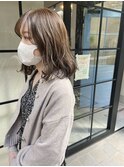 透明感オリーブカラー