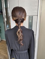 ジュジュル 稲毛本店(jujur)&nbsp;お呼ばれヘアセット/エアーストレート/稲毛駅