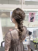 ヘアサロン ユニティ(Hair Salon Unity) あみおろしスタイル