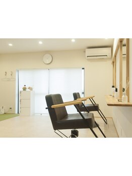 完全個室のプライベート空間で自分だけのSALONTIMEを＊周りを気にせずリラックスしてお過ごしいただけます