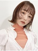 ◎ボブウルフネオウルフくびれヘアレイヤーカットインナーカラー