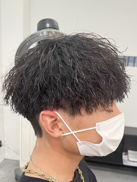 バース 梅田中崎町店(BIRTH) ツイストスパイラルパーマツイストパーマメンズマッシュパーマ