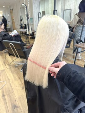 ドルチェ 心斎橋(Dolce) 抜きっぱなしブロンド/韓国風/ロングヘア