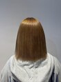 ヘアディレクション ビークス 上並榎店(HAIR DIRECTION BEECX) ブリーチでもツヤツヤストレート♪