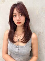 ロンドローズ 名古屋(Lond damaskRose)&nbsp;レイヤーカット ケアブリーチ ダブルカラー 41101