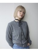 〈 柔らかハイトーンボブ 〉