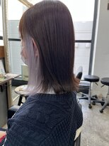 ヘアースペース エートゥーゼット(HairSpace AtoZ)&nbsp;イヤリングカラー/インナーカラー/ホワイトシルバー