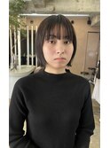 カジュアルミニボブ