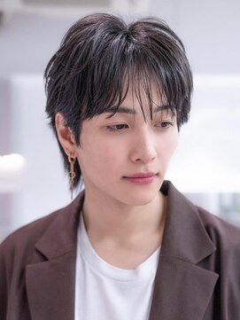 ケアリー 調布(Carelly) メンズアップバング×束感ショートマッシュ