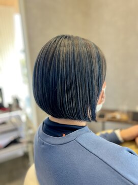 ニティ(nithi) ブルー×グレー