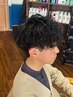 カット＋波巻きパーマ/スパイラルパーマ/プードルパーマ/スペインカール